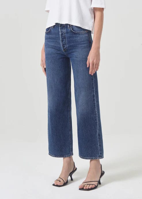 AGOLDE denim Ren Hi Rise Wide Leg Jean - Control