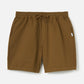 ATRIUM BOTTOMS Khaki Tan / S Relaxed Mid Short