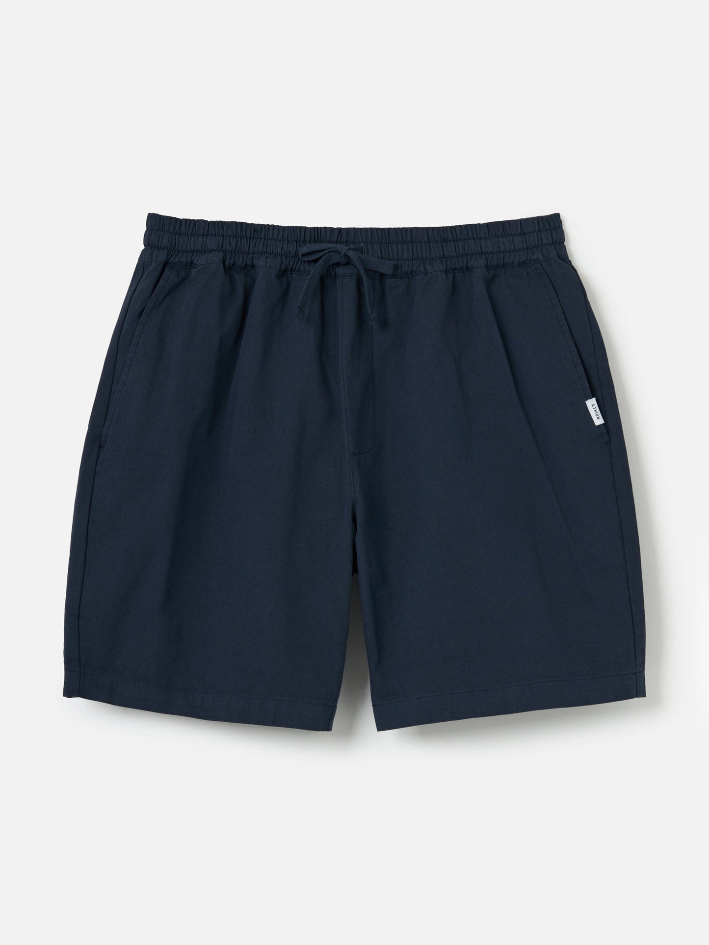 ATRIUM BOTTOMS Navy / S Relaxed Mid Short