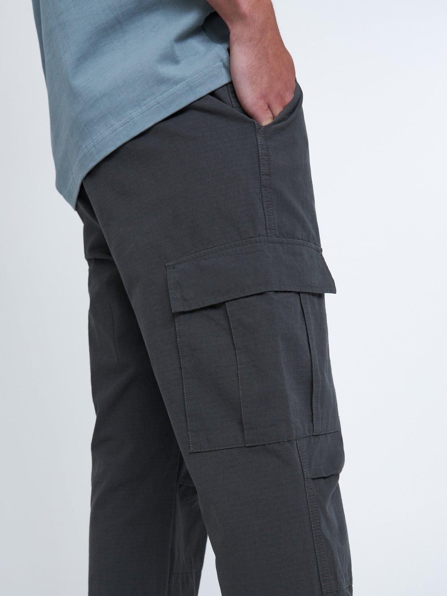 ATRIUM BOTTOMS Ripstop Cargo Pants - Zinc