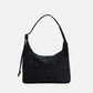 Mini Nylon Crescent Bag - Black