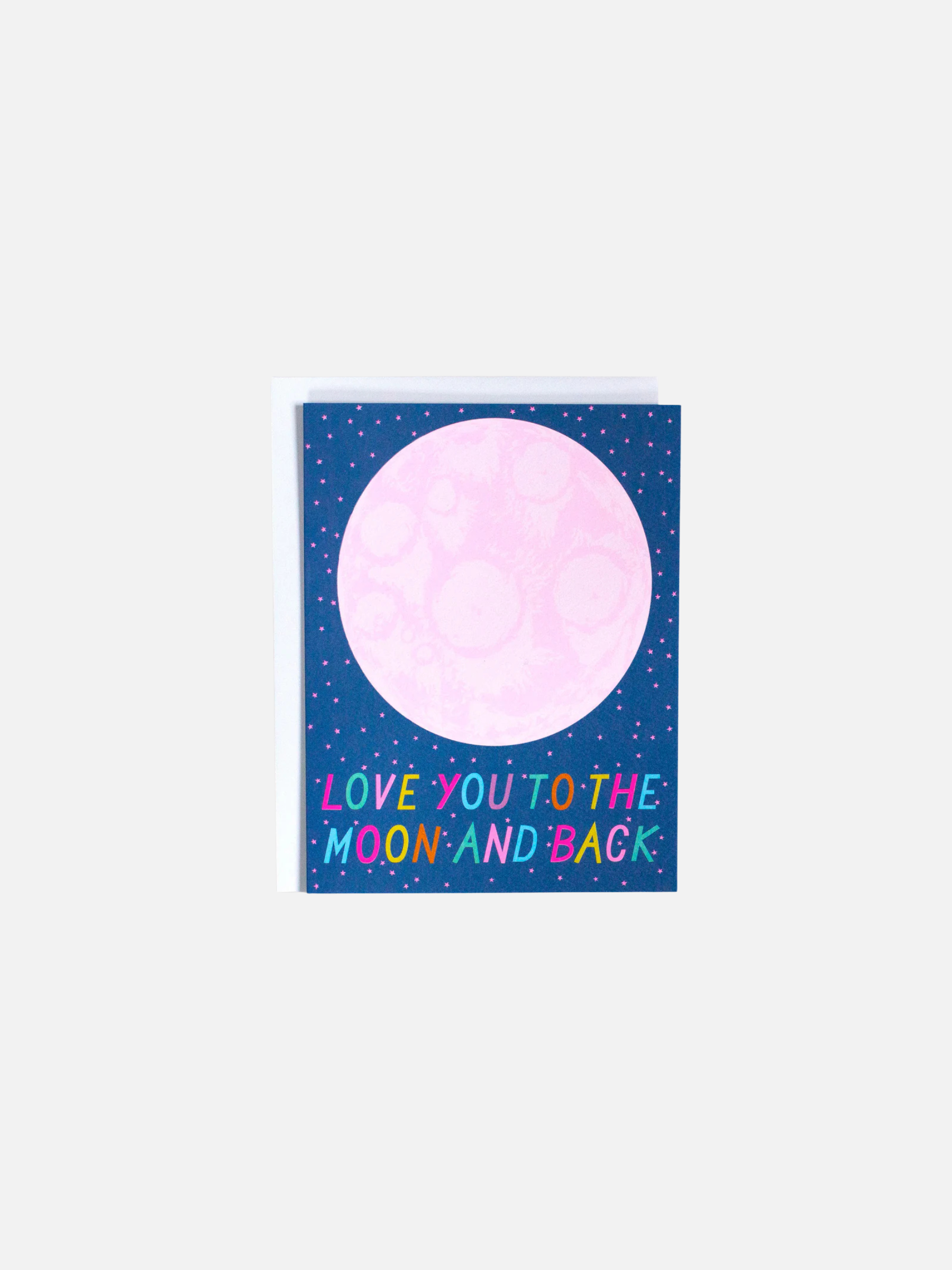 Moon and Back Card