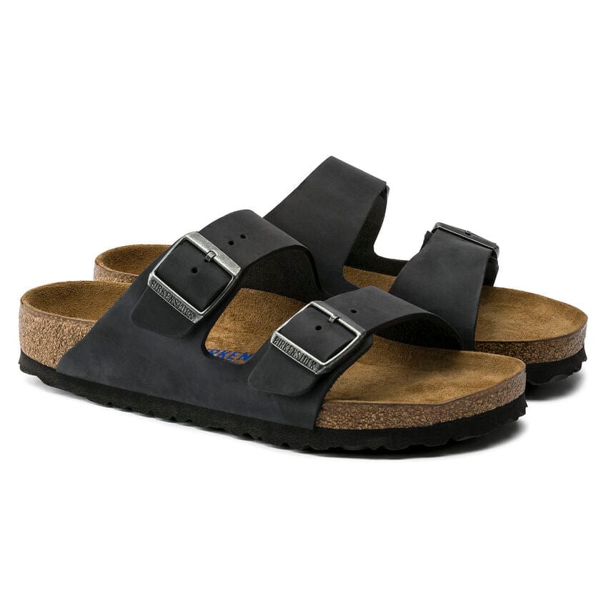 BIRKENSTOCK SHOES Arizona - Oiled Leather Black