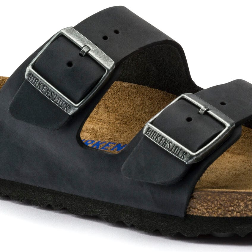 BIRKENSTOCK SHOES Arizona - Oiled Leather Black