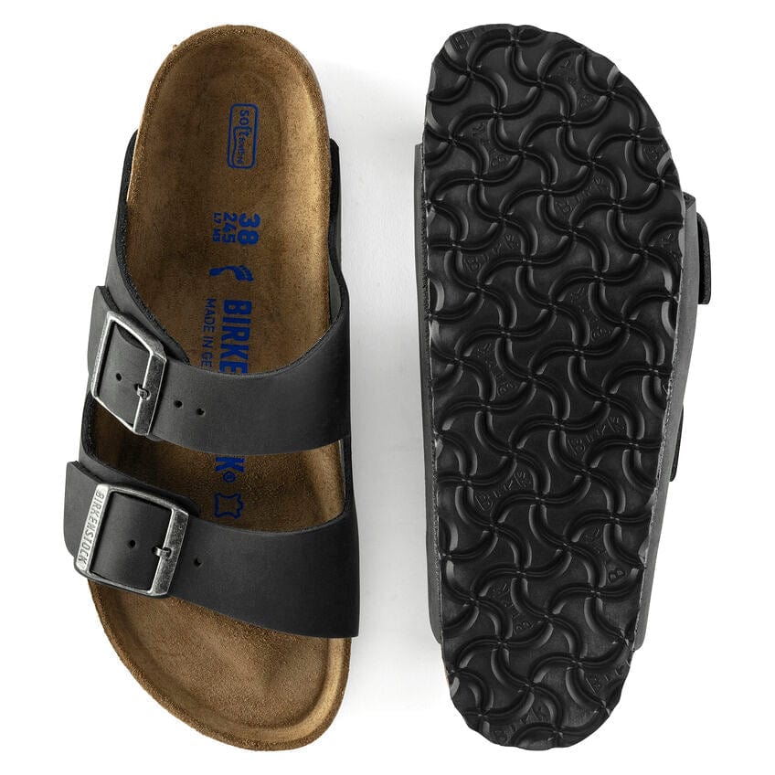 BIRKENSTOCK SHOES Arizona - Oiled Leather Black