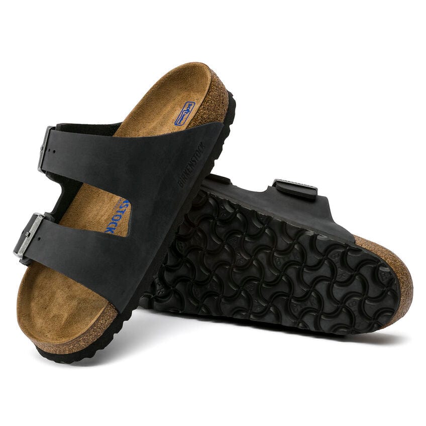 BIRKENSTOCK SHOES Arizona - Oiled Leather Black