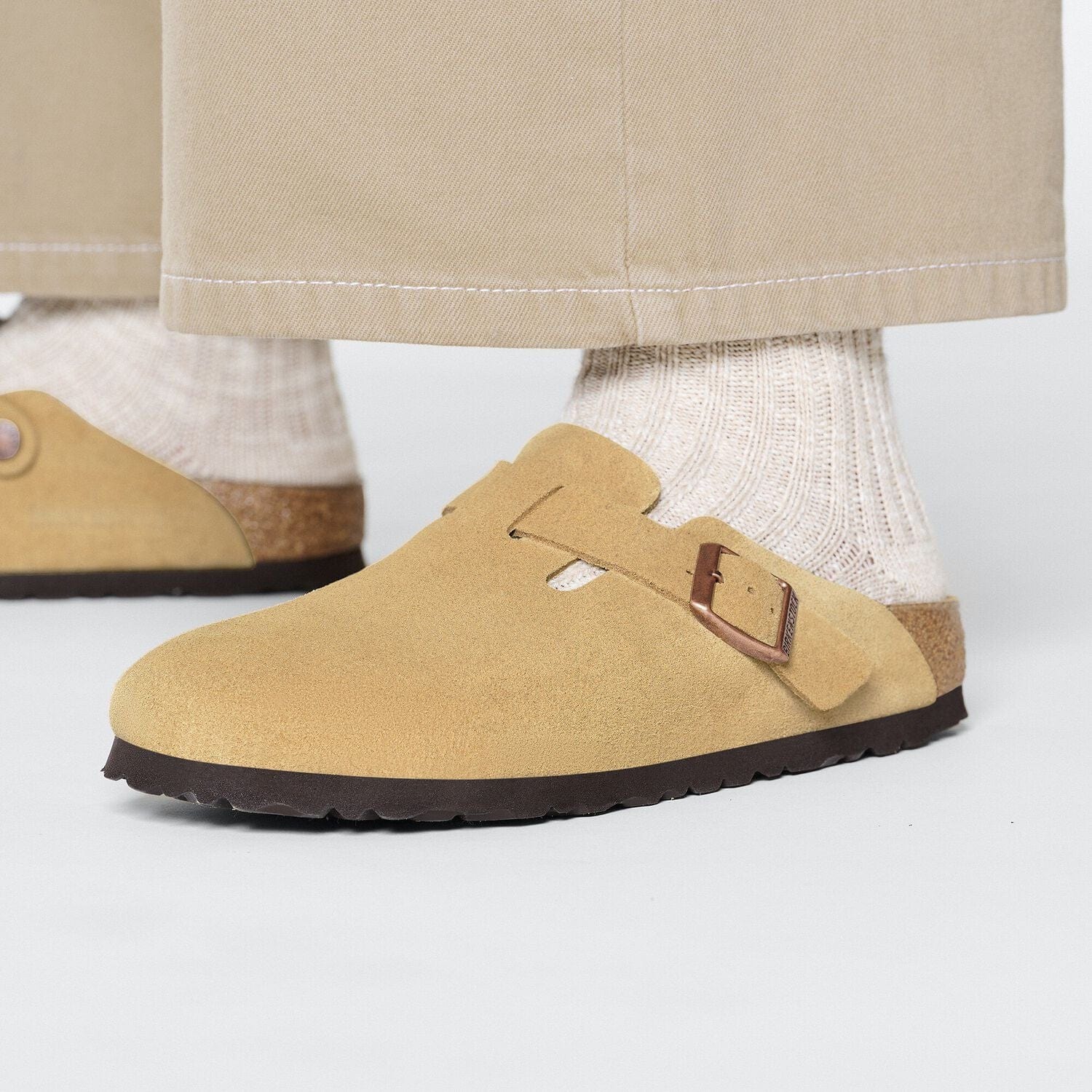 BIRKENSTOCK SHOES Boston Suede