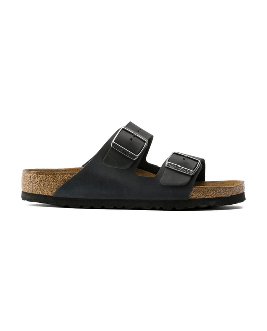 BIRKENSTOCK SHOES Oiled Leather Black / 36 Arizona - Oiled Leather Black