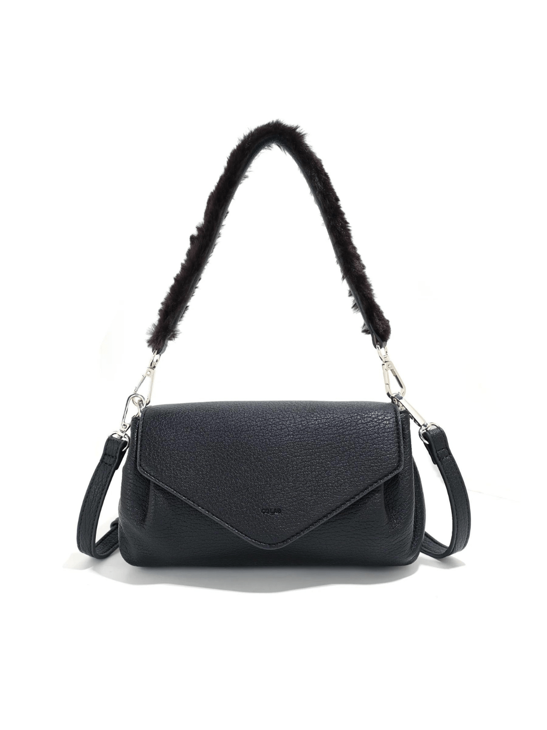 Dawn Bag Vegan Fur Strap