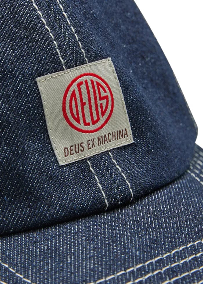 DEUS EX MACHINA ACCESSORIES Dry Indigo Ortiz Denim Cap