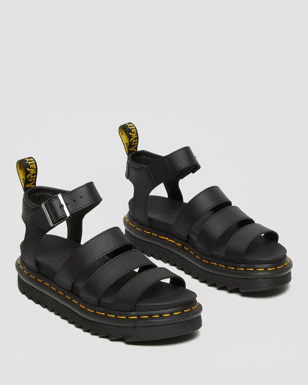 DR.MARTENS SHOES Blaire 3-Strap Sandal Zebrilla