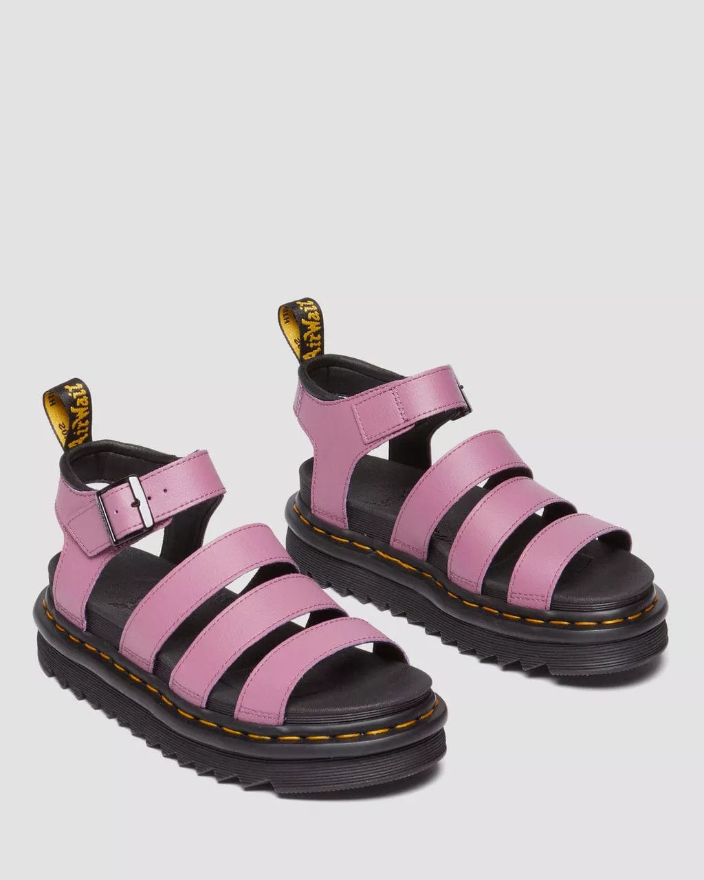 DR.MARTENS SHOES Blaire 3-Strap Sandal Zebrilla