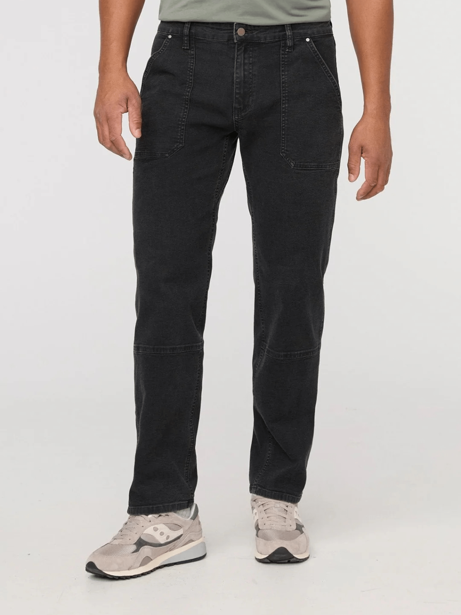 DUER BOTTOMS Black / 29-30 Stretch Canvas Utility Pant