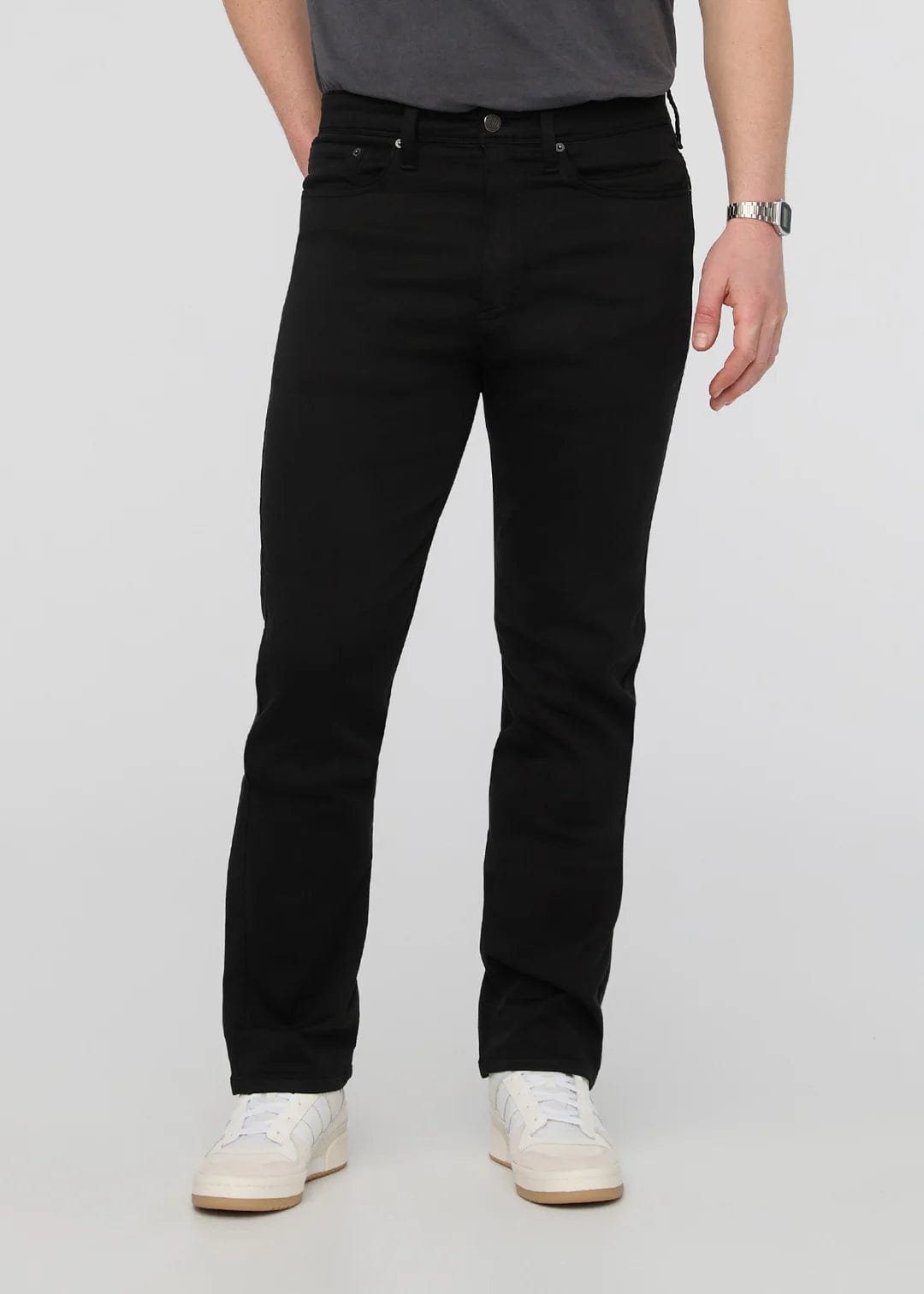 DUER M BOTTOMS Black / 30-30 No Sweat Straight