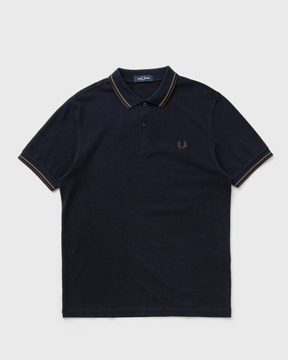 FRED PERRY m tops Navy/Laurel Wreath Green / XXL Twin Tipped Shirt