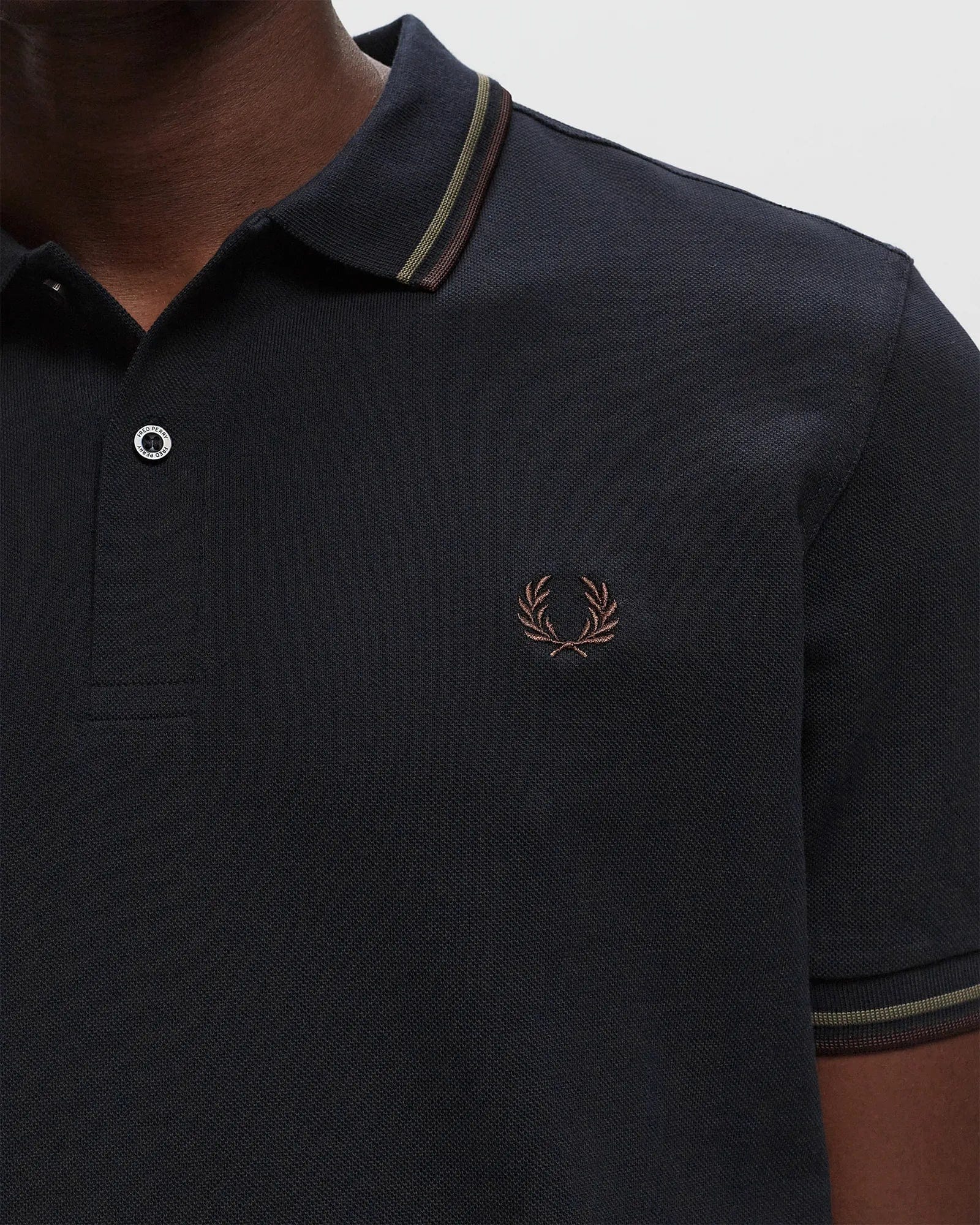 FRED PERRY m tops Twin Tipped Shirt