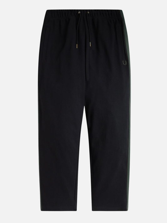 FRED PERRY BOTTOMS Black / S Towelling Track Pant