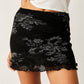 Bottoms - FREE PEOPLE - Poppy Mesh Mini Skirt - PLENTY