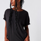 Nina Cotton Oversized Tee