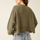 Sweater - FREE PEOPLE - Easy Street Crop Pullover - PLENTY