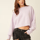 Sweater - FREE PEOPLE - Easy Street Crop Pullover - PLENTY