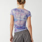 TOPS - FREE PEOPLE - Print On The Dot Baby Tee - PLENTY