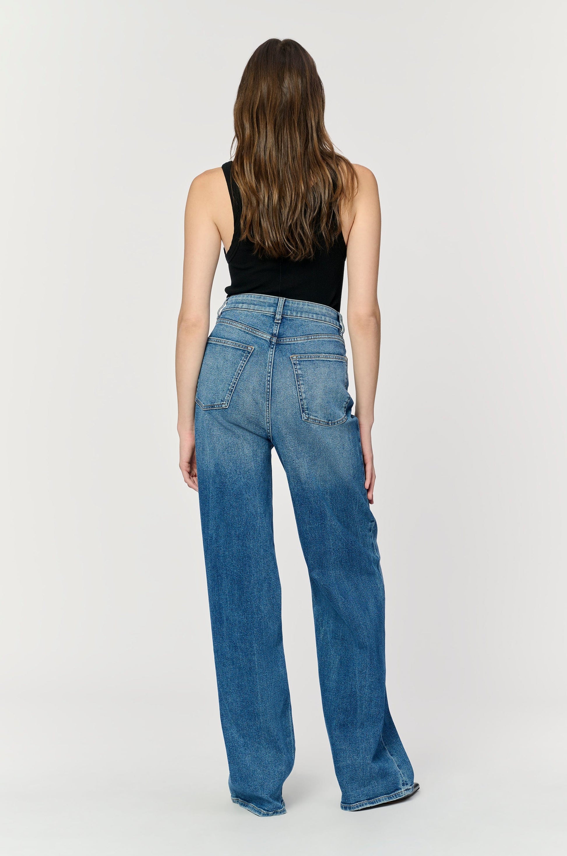 DENIM - WARP & WEFT - NCE Relaxed Wide Leg - Rockaway - PLENTY