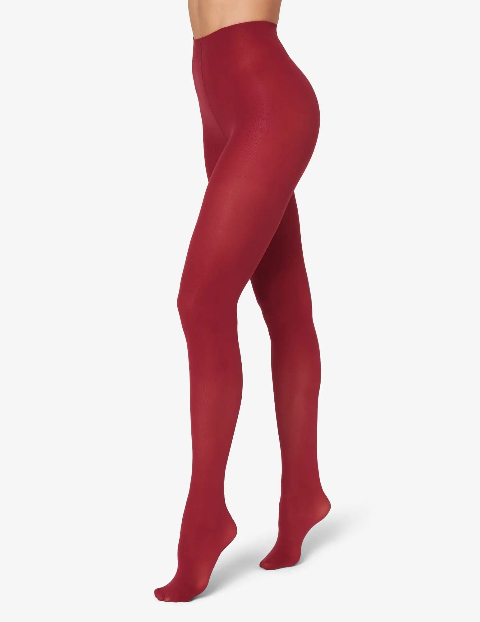 HUE ACCESSORIES Biking Red / 1 Opaque Non Control Tight - Biking Red