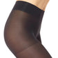 HUE ACCESSORIES Opaque Tights with Control Top - Black