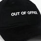 INTENTIONALLY BLANK ACCESSORIES Black White Out Of Office Cap