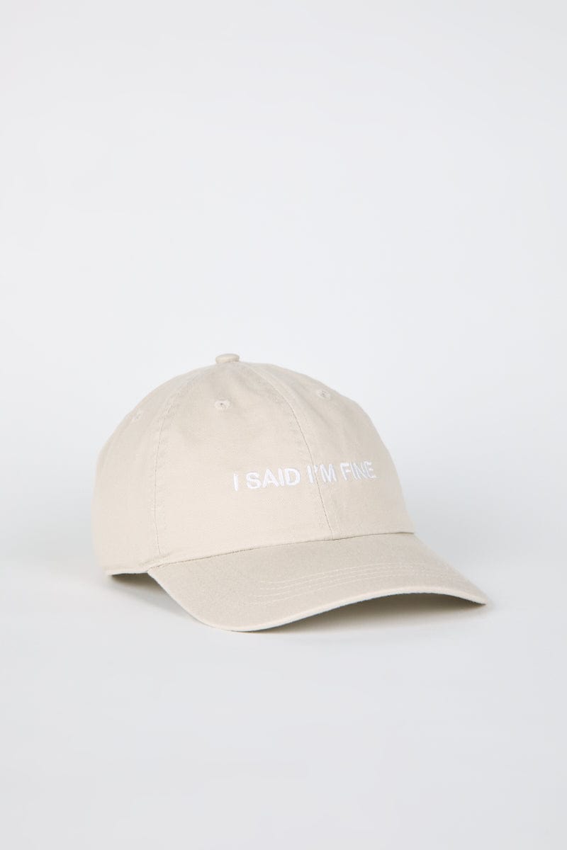 INTENTIONALLY BLANK ACCESSORIES I'm Fine Dad Cap