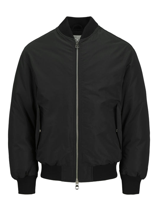 JACK JONES m jackets Black / S Kinetic Soft Utility Bomber