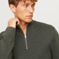 JACK JONES M SWEATERS Milano Half Zip