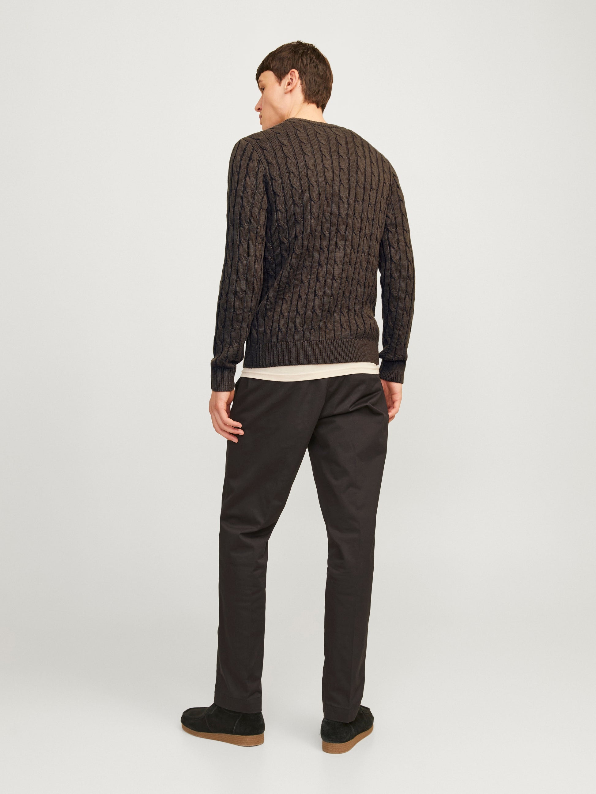 JACK JONES M SWEATERS Ross Knit Crewneck