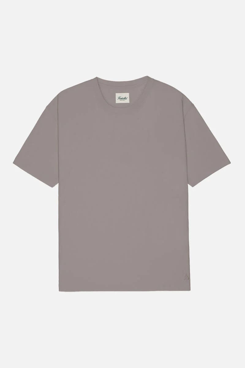 KUWALLA M TOPS Taupe / S Boss Tee