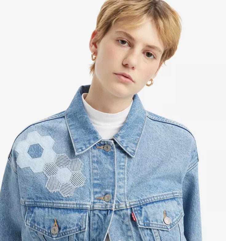 LEVI'S OUTERWEAR 90s Trucker Jacket - Geo Florals