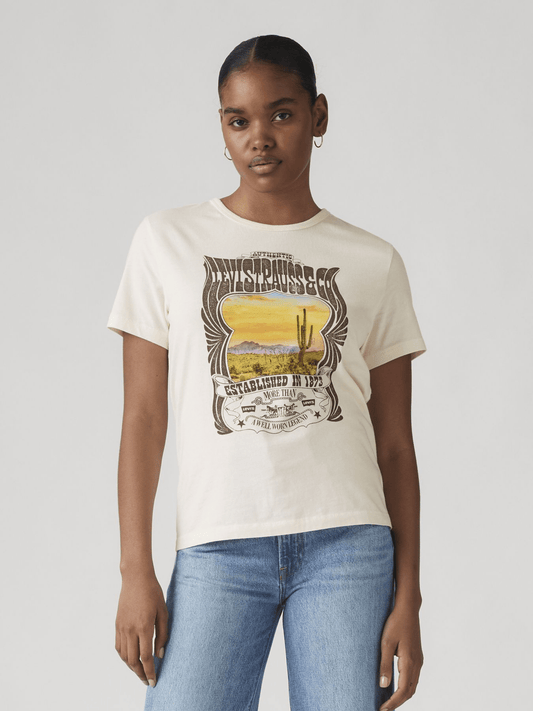 LEVI'S TOPS Sugar Swizzle / XS Canyon Poster Tee