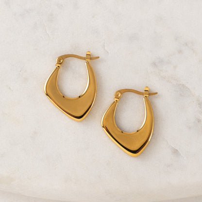 Lover's Tempo ACCESSORIES Gold Lila Earrings (Waterproof)