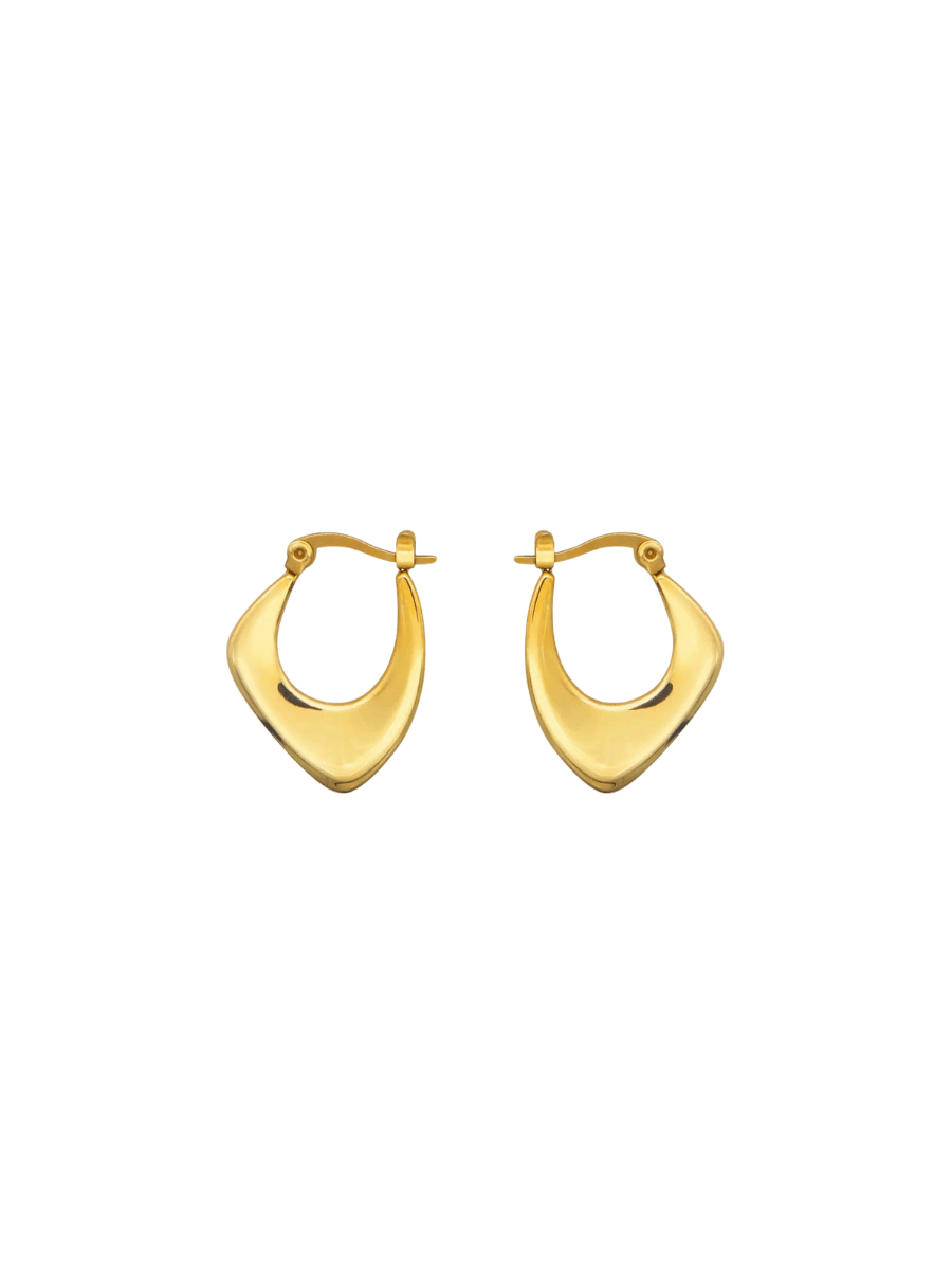 Lover's Tempo ACCESSORIES Gold Lila Earrings (Waterproof)