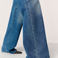 DENIM - WARP & WEFT - NCE Relaxed Wide Leg - Rockaway - PLENTY