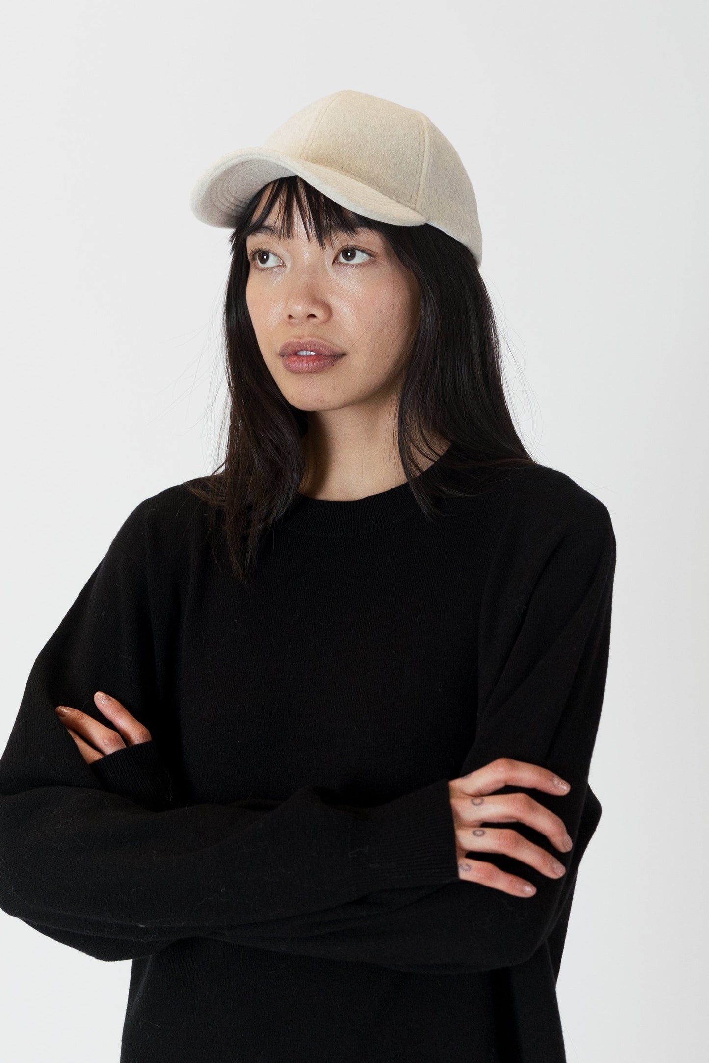 LYLA + LUXE ACCESSORIES Felt Baseball Hat