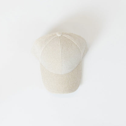 LYLA + LUXE ACCESSORIES Oat Felt Baseball Hat