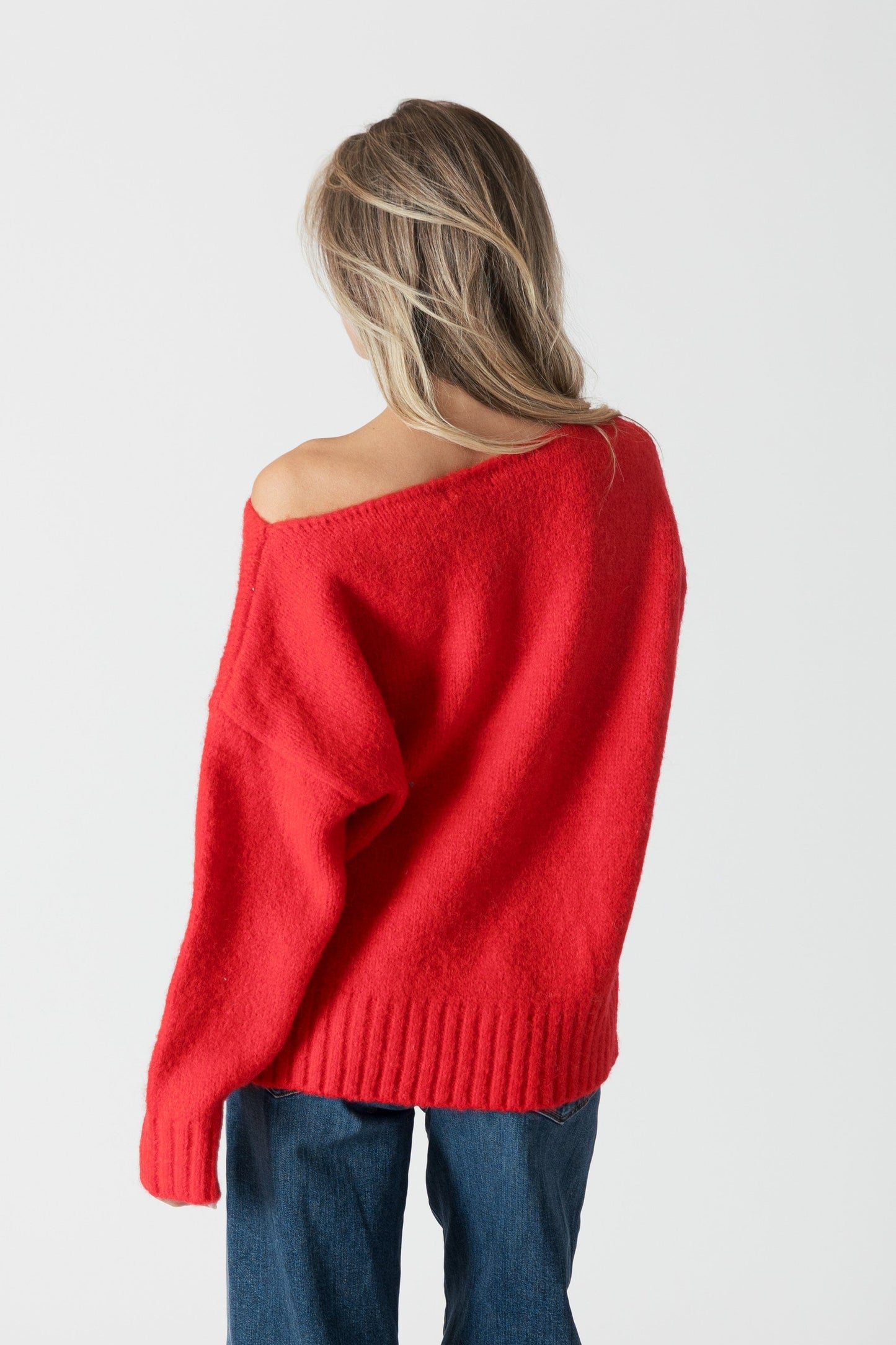 LYLA + LUXE Sweater Cinna Oversized Crewneck Sweater