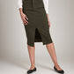 Bottoms - M&L THE LABEL - Cotton Twill Ira Pencil Midi Skirt - PLENTY