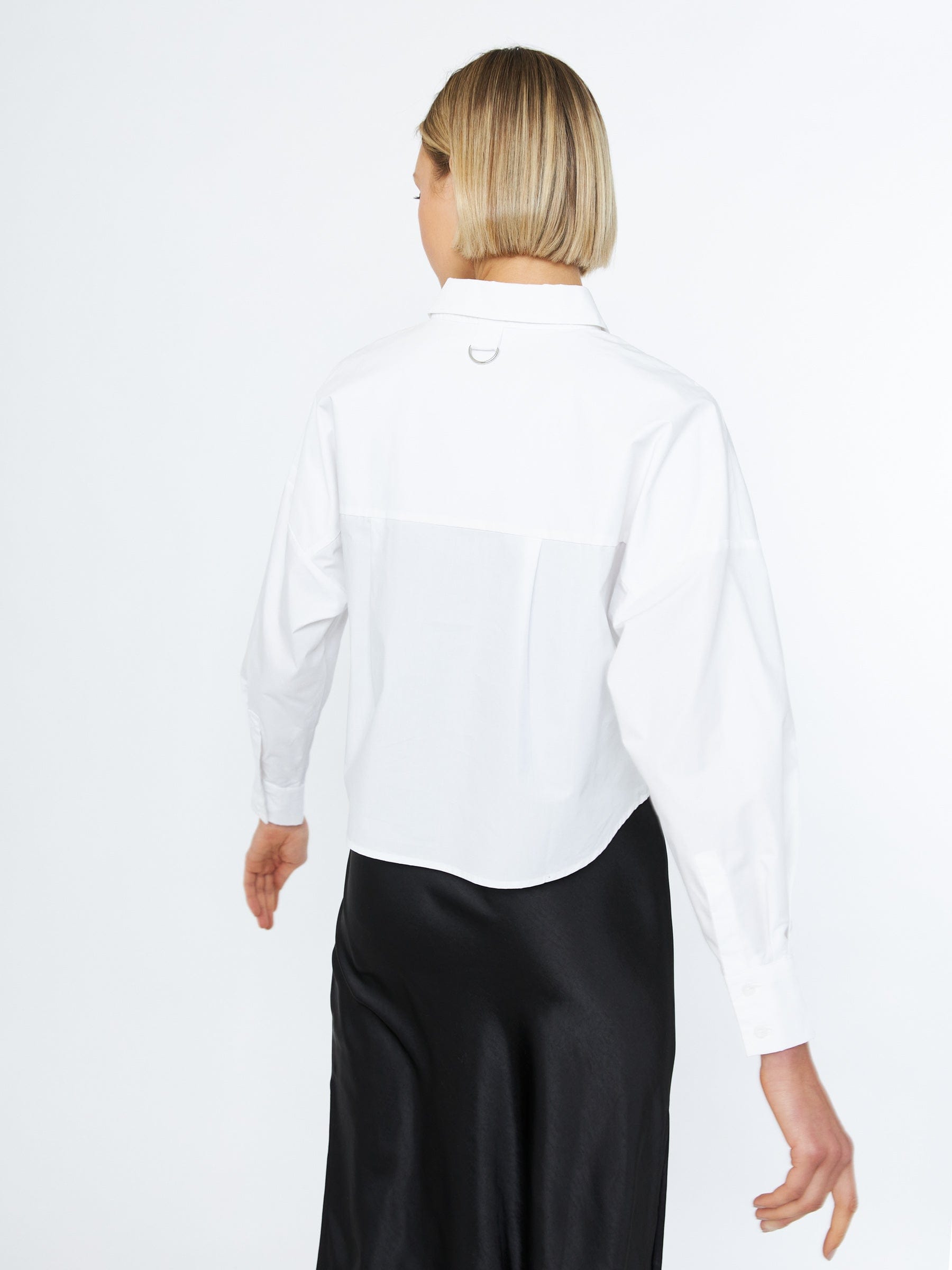 M&L THE LABEL tops Saul Cropped Shirt