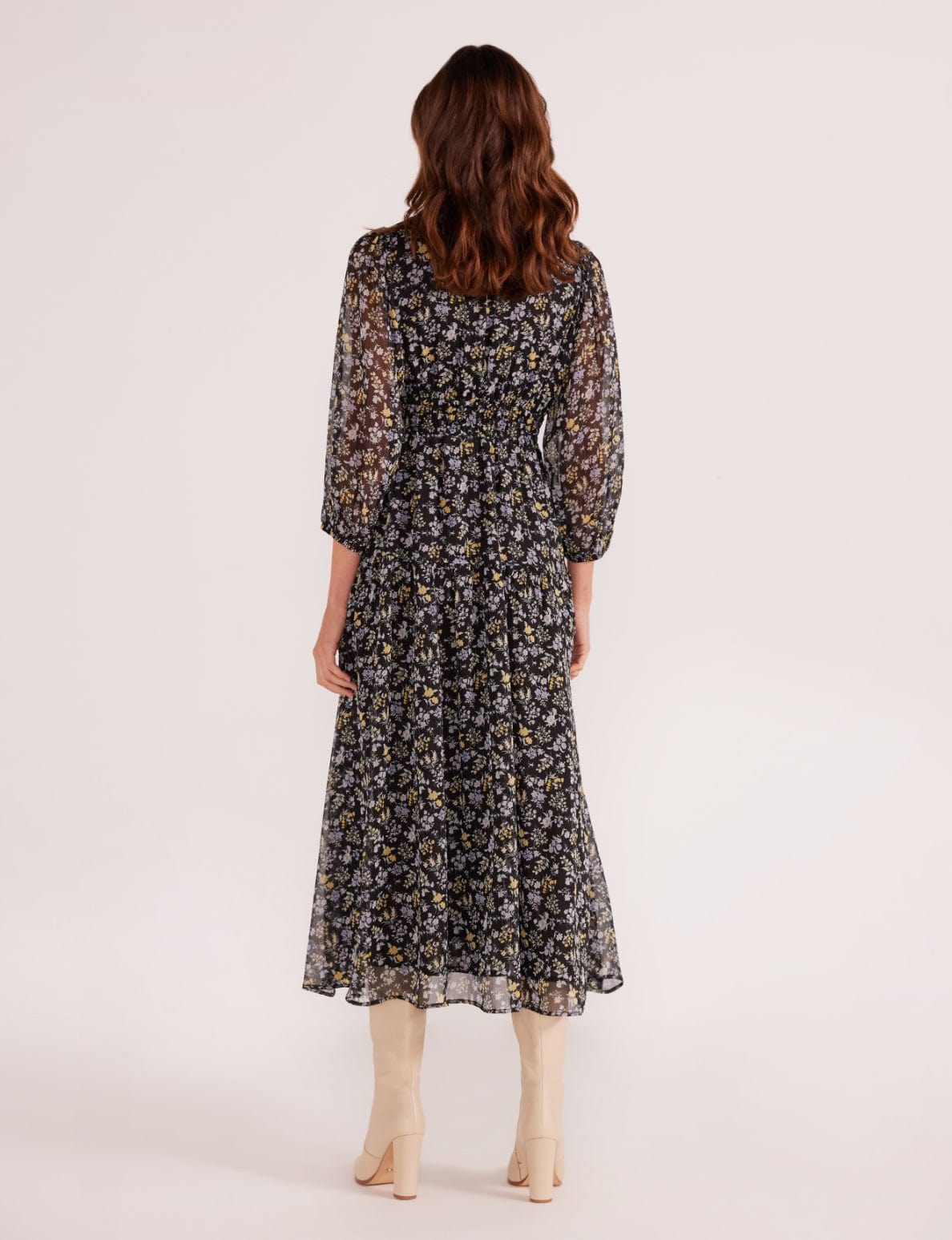 Minkpink DRESSES Taylee Long Sleeve Midi Dress