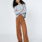 Monk & Lou Bottoms Avril Wide Leg Pants