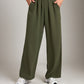 Monk & Lou Bottoms Avril Wide Leg Pants