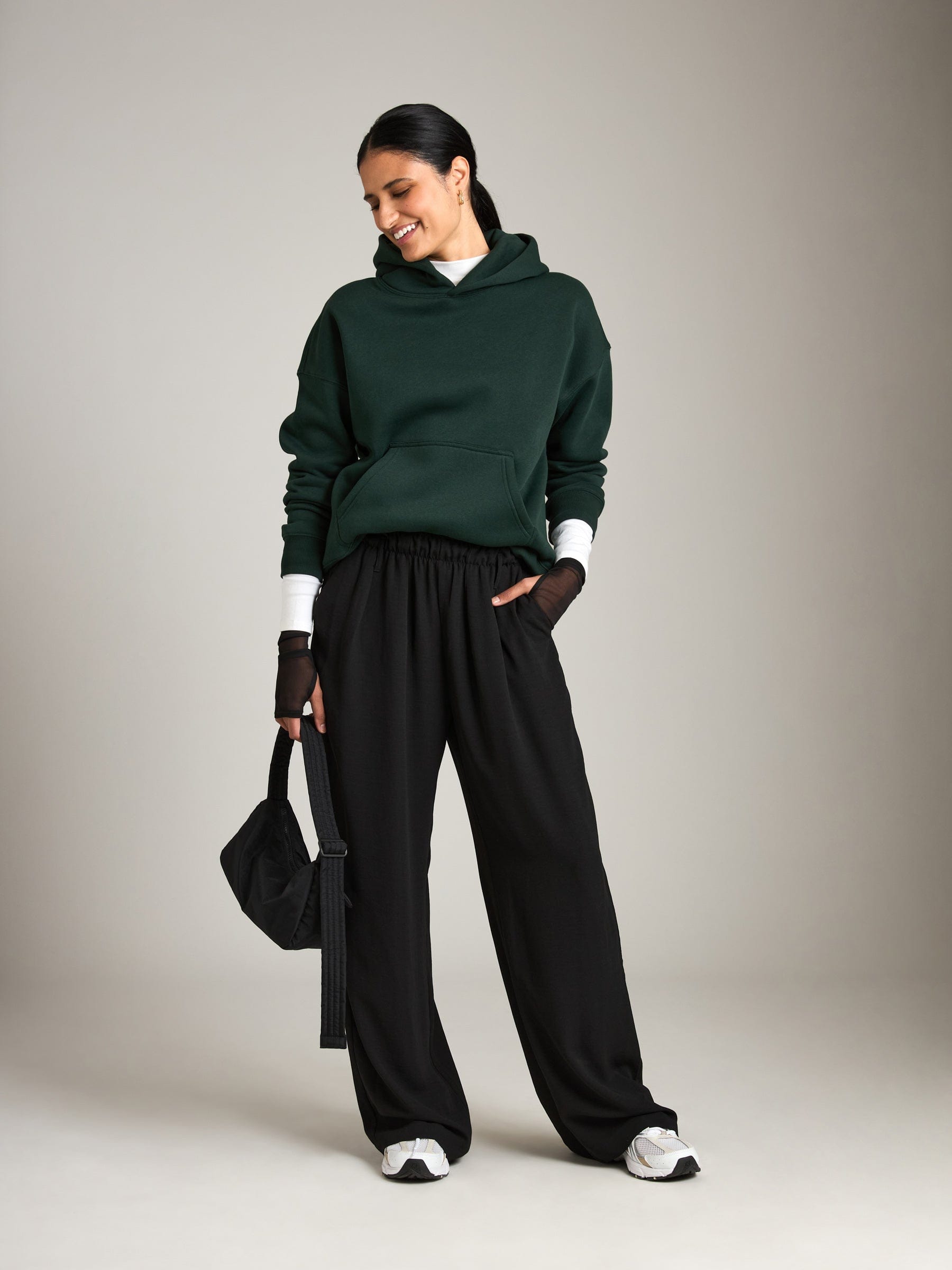 Monk & Lou Bottoms Avril Wide Leg Pants