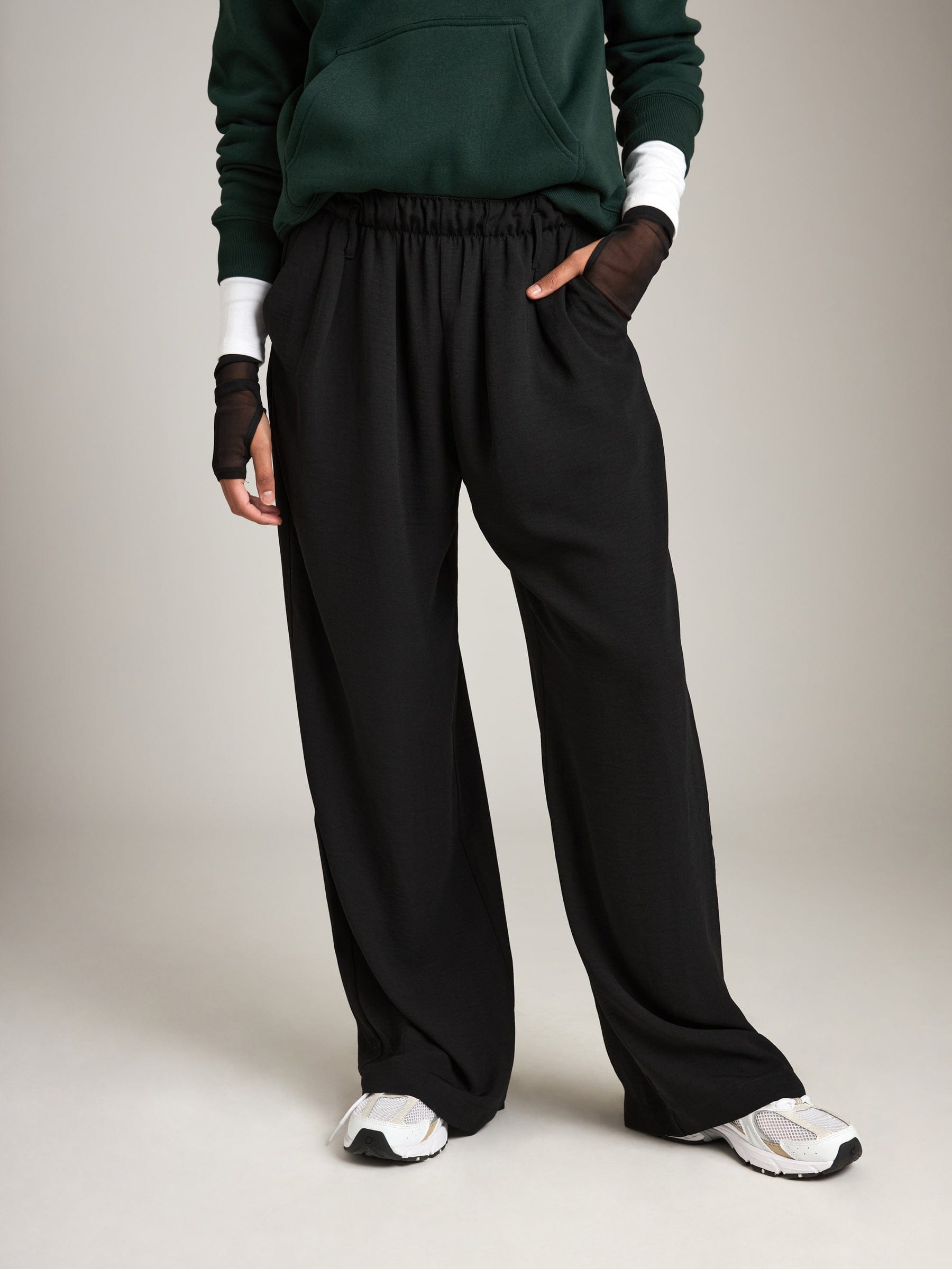 Monk & Lou Bottoms Avril Wide Leg Pants